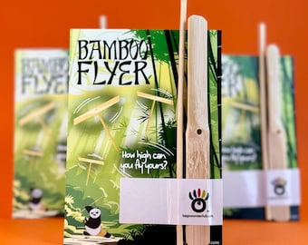 Bamboo Flyer - Recuerdos sin plástico - Rellenos para bolsas de fiesta