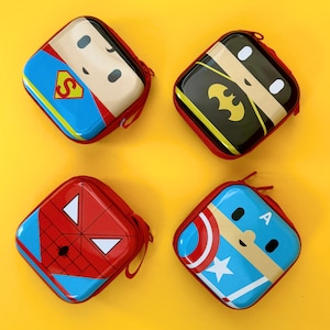 Superhero Coin Purse - Superhero Party - Plastic free favours - Party Bag fillers