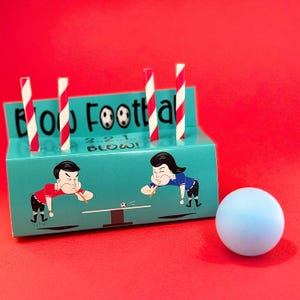Juego de fútbol Blow - Rellenos para bolsas de fiesta - Fiesta de fútbol - Recuerdos de fútbol imagen 3