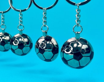 Party Bag fillers - Football Keyring - Football Party - Plastic free favours