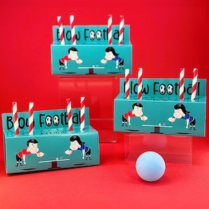 Juego de fútbol Blow - Rellenos para bolsas de fiesta - Fiesta de fútbol - Recuerdos de fútbol imagen 1