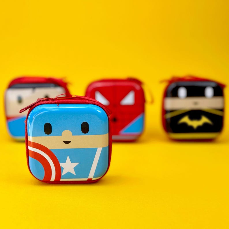 Hero Coin Purse - Superhero Party - Plastic free favours - Party Bag fillers image 8