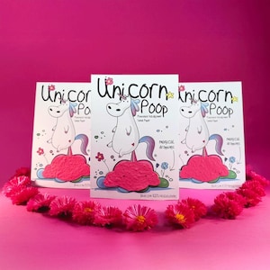 Plastic Free Party Bag Fillers - Eco Friendly Party Favours - Unicorn Party Favours - Eco Stocking Fillers - Unicorn Poop Seeds