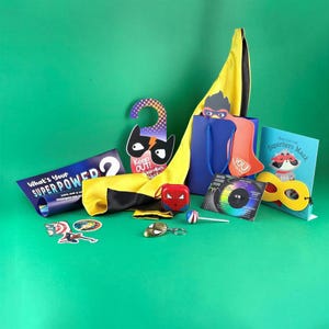 Superhero Pre Filled Party Bag | Pre Filled Party Bags | Superhero Party Fillers and Favours