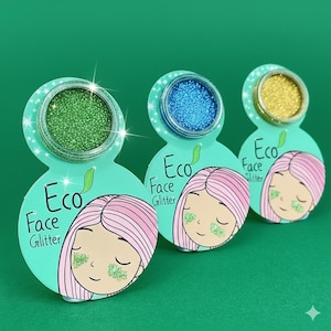 Eco Face Glitter - Party Bag Fillers- Glitter Face  Paint
