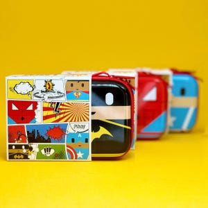 Hero Coin Purse - Superhero Party - Plastic free favours - Party Bag fillers image 2