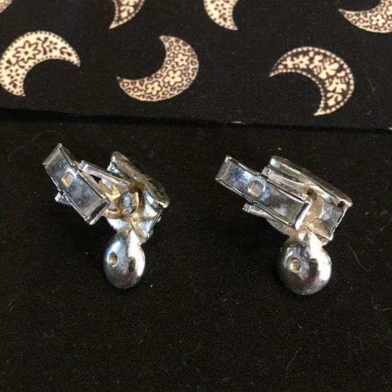 Vintage Flash Camera Cuff Links - Silver Tone wit… - image 6