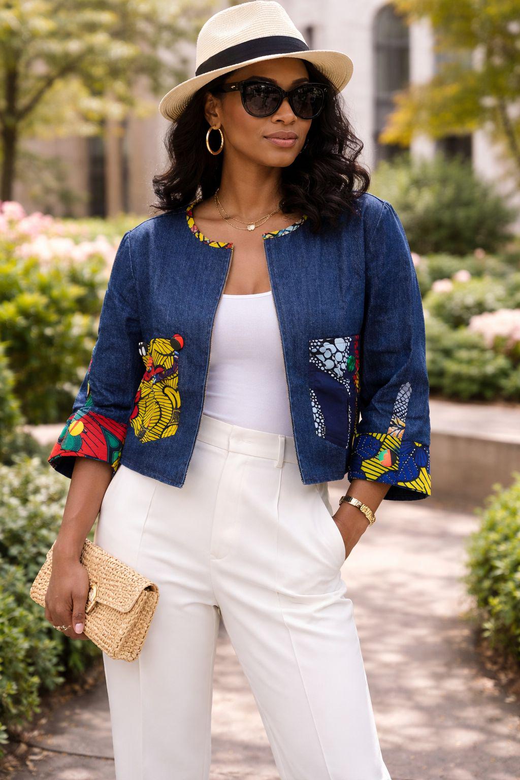 Patchwork Denim Dress - Etsy
