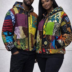 Resersable Patchwork Jacket s- l