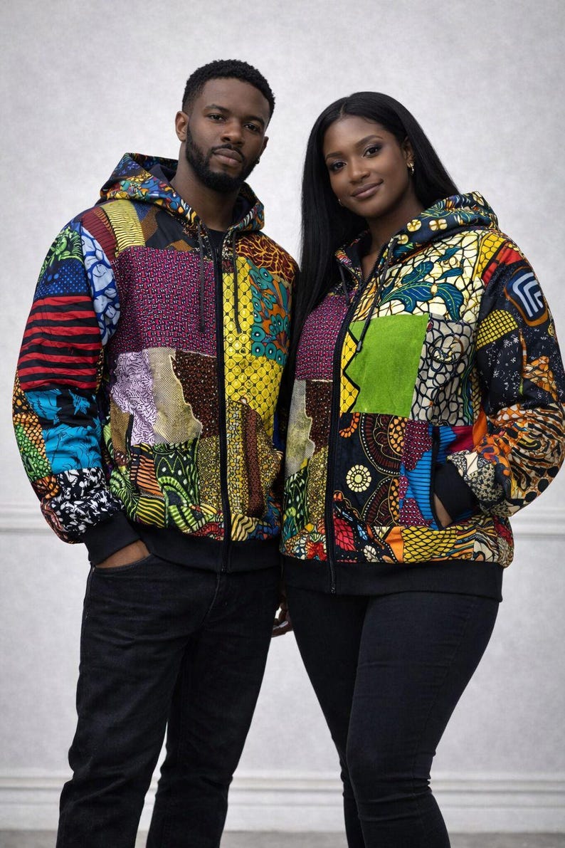 Resersable Patchwork Jacket s- l