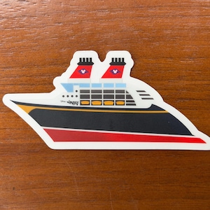 Disney Wonder Sticker | Cruise Line Souvenir Decal