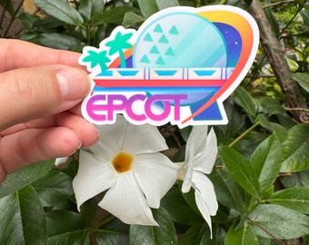 EPCOT Spaceship Earth Sticker | Waterproof Matte Vinyl Disney Decal