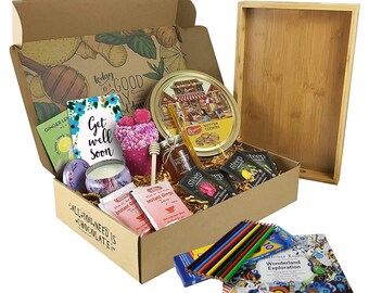 Care Package for Her Get Well | Thinking of You Gift Box for Women | Get Well Soon Care Package | Tea Care Package