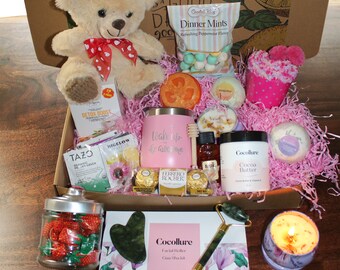 Get Well Soon Care Package for Women - Self Care & Wellness Gift - Get Well Soon Gift for Women Include Personalized Card for Sick Friend