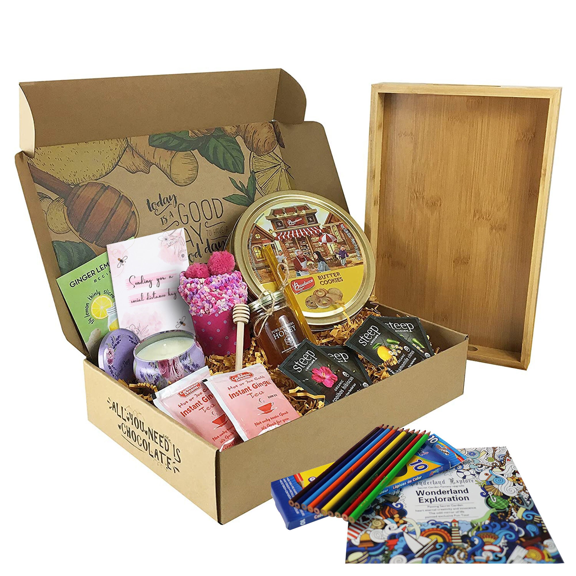 Care Package for Her Sympathy | Thinking of You Gift Box | Sending ...