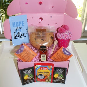 Gourmet Cookie Get Well Care Package for Her | Sending you Sunshine Box | Thinking of you Gift for Friend | Sympathy Gift