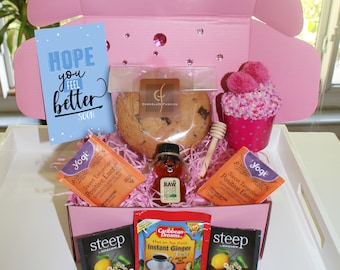 Gourmet Cookie Get Well Care Package for Her | Sending you Sunshine Box | Thinking of you Gift for Friend | Sympathy Gift
