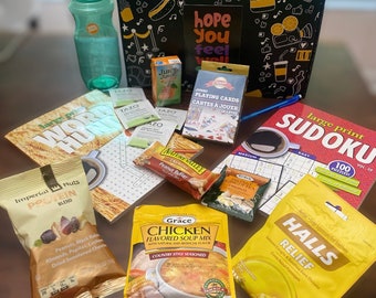 Get Well Care Package for him, Hospital Recovery gift, Thinking of You Care Package for Men, Surgery Care, Gift for Men, gift for recovery