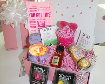 Thinking Of You Care Package For Her, Get Well Soon Gift Box For Women, Thank You, You Got This, Sympathy, Birthday, Get Well Soon