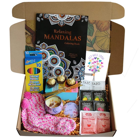 Get Well Soon Gifts for Women, Care Package Get Well Gift Basket for Sick  Friends, Self-Care Gifts Thinking of you After Surgery Recovery Encouraging