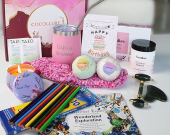 Birthday Gifts for Her Best Friend - Thank You Gifts for Women Friends - Care Package for Her Sending Love and Hugs - Gratitude Gift Box