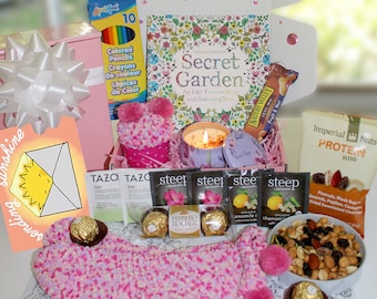 Care Package for her Thinking of you Gift, Get Well Soon Care Package for Women, Thank you Gifts for Coworkers