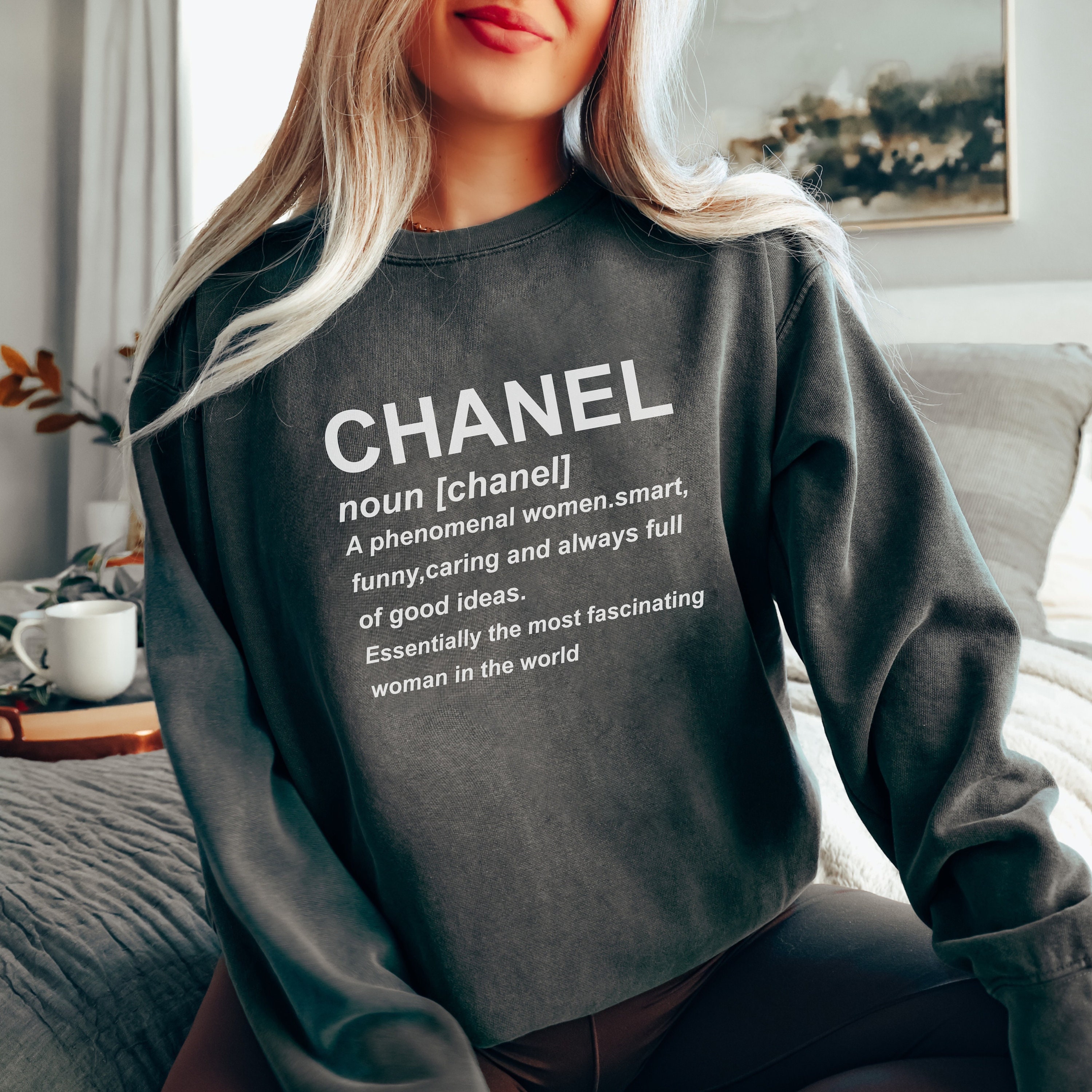 Personalized Sweatshirts for Women Chanel 