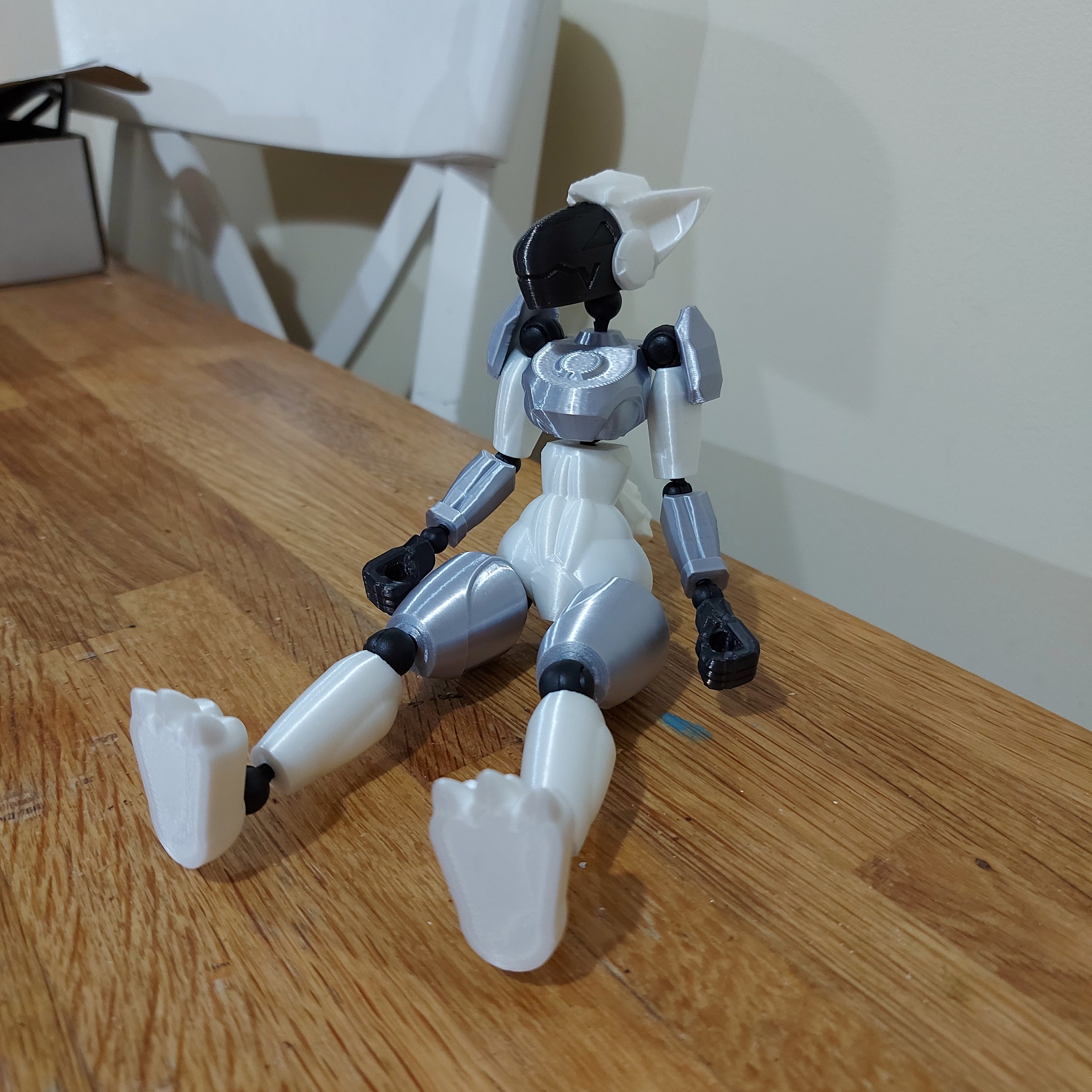 Figura de acción articulada Protogen furry impresa en 3D - Etsy México