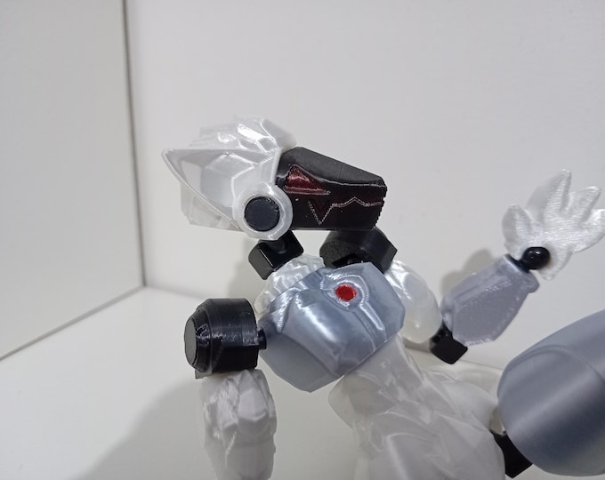 Furry Protogen Figure Articulated Action Figure 6 Inch 3D Printed V3 - Etsy