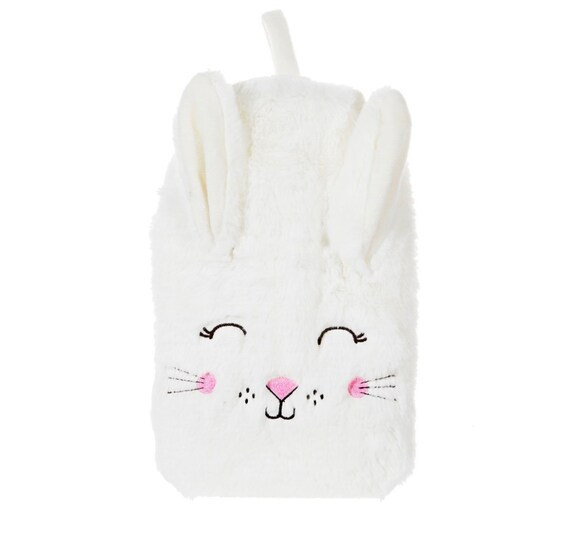 White Rabbit Hot Water Bottle Etsy