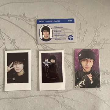 Enhypen | Photo Card  |Heeseung | Jay | Jake | Sunghoon | Sunoo | Jungwon | Ni-ki | Gift | Album card | set of 4