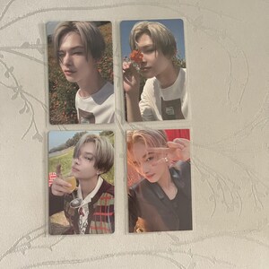 Enhypen | Carte photo | Heeseung | Geai | Jacques | Sunghoon | Soleil | Jungwon | Ni-ki | Cadeau | Album cartonné | lot de 4