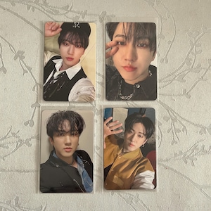 Stray Kids | K-Pop | Foto Karte | Geschenk | offizielle | 5 Sterne | 4er Set