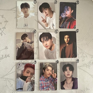 Ateez | Carte photo | Heure d'or partie 1 | K-pop | officiel | cadeau | carte d'album