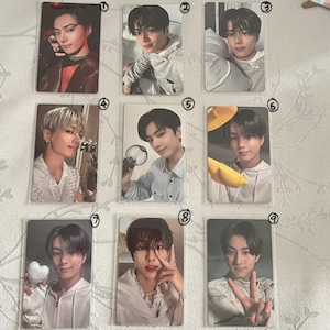Enhypen | Photo Card  |Heeseung | Jay | Jake | Sunghoon | Sunoo | Jungwon | Ni-ki  | Romance: Untold Card | Orange Blood | Gift | Album card