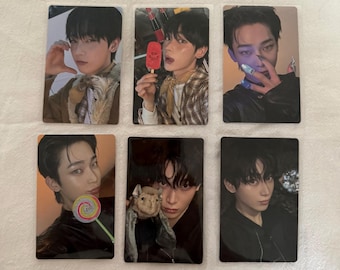 Juego de tarjetas fotográficas Enhypen mini7 oficiales /Heeseung / Jay / Jake / Sunghoon / Sunoo / Jungwon / Ni-ki / PS24