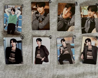 Enhypen official Photo Card: Heeseung, Jay, Jake, Sunghoon, Sunoo, Jungwon, Ni-ki