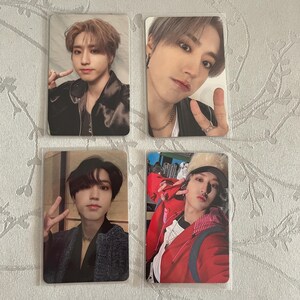 Stray Kids | K-Pop | Foto Karte | Geschenk | offizielle | 5 Sterne | 4er Set