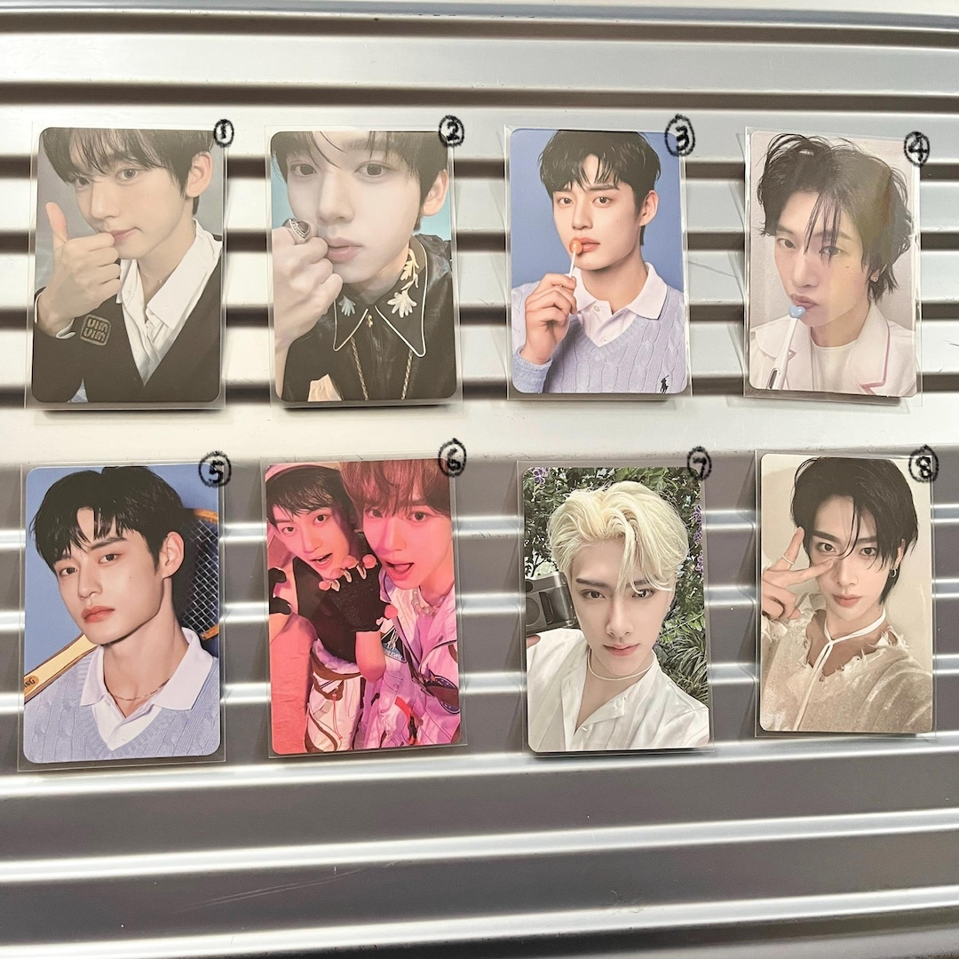 ZB1 トレカ JIWOONG ZHANGHAO HANBIN ZEROBASEONE (zb1)official Photo Card: Sung Hanbin/kim Jiwoong