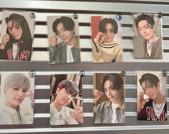 Enhypen official Photo Card: Heeseung, Jay, Jake, Sunghoon, Sunoo, Jungwon, Ni-ki