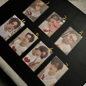 Enhypen | Fotokaart | Romantiek: onnoemelijk |Heeseung | Jay | Jake | Sungoon | Sunoo | Jungwon | Ni-ki | Officiële kaart | Cadeau |