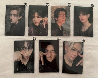 Enhypen photocards mini7 musinsa oficial /Heeseung / Jay / Jake / Sunghoon / Sunoo / Jungwon / Ni-ki / PS22