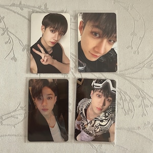 Stray Kids | K-Pop | Foto Karte | Geschenk | offizielle | 5 Sterne | 4er Set