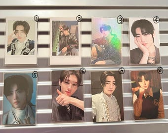 Enhypen official Photo Card: Heeseung, Jay, Jake, Sunghoon, Sunoo, Jungwon, Ni-ki