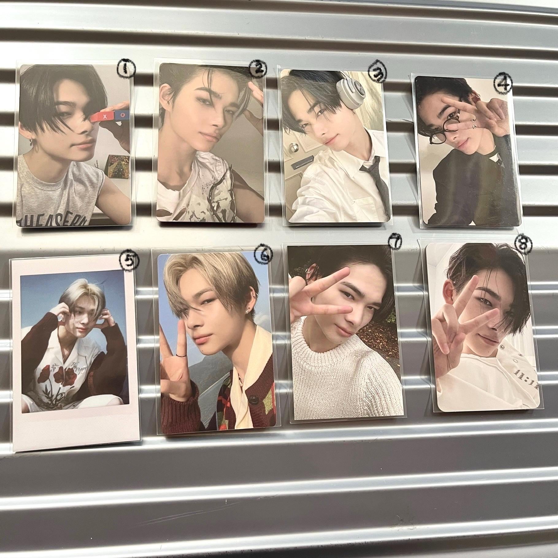 Enhypen Official Photo Card: Heeseung, Jay, Jake, Sunghoon, Sunoo