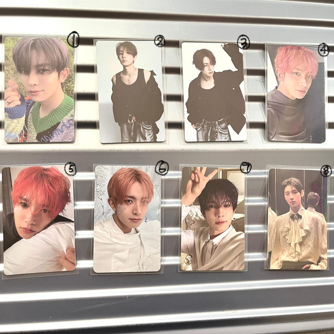 Enhypen Official Photo Card |heeseung | Jay | Jake | Sunghoon