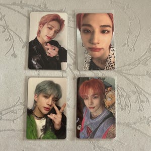 Stray Kids | K-Pop | Foto Karte | Geschenk | offizielle | 5 Sterne | 4er Set