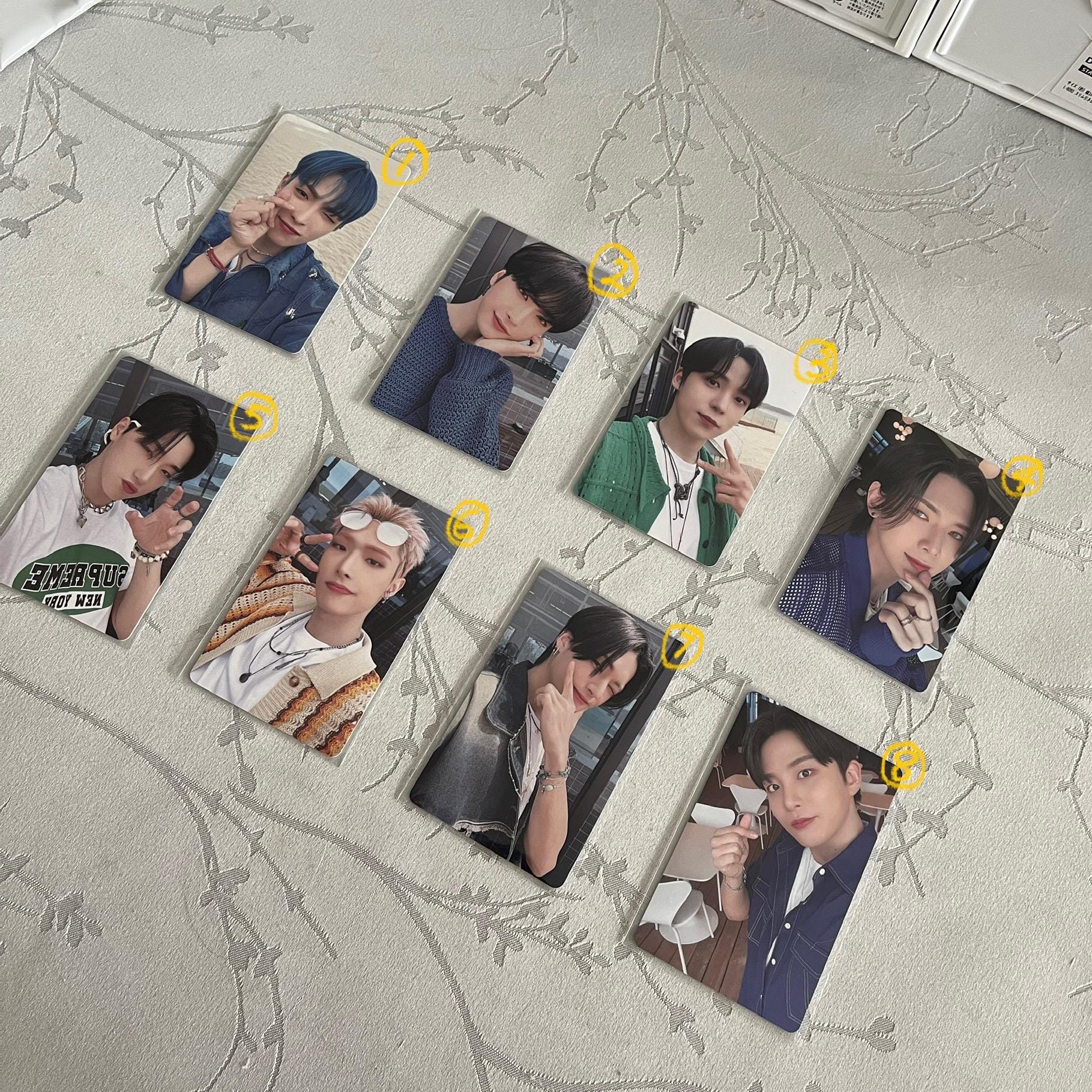 Ateez Summer Photobook Photocards - Etsy Ateez Summer Photobook Photocards - Etsy