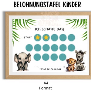 Tableau de récompense enfant, PDF, garçons forts, tableau de récompense, affiche de récompense, système de récompense enfants, décoration chambre d'enfant, sans couche