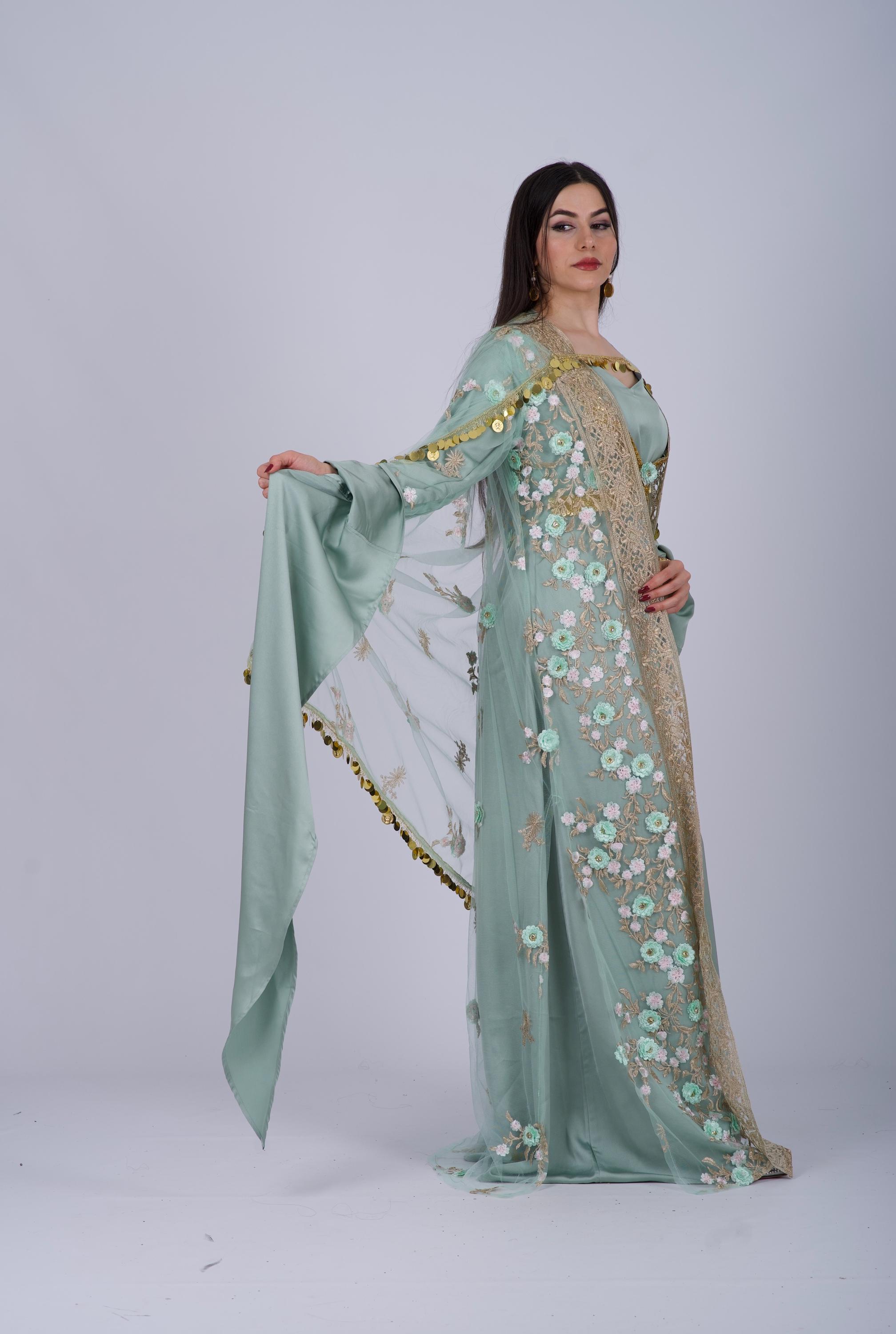 Xezal Collection – 4-piece Traditional Kurdish Dress Set Women - Etsy